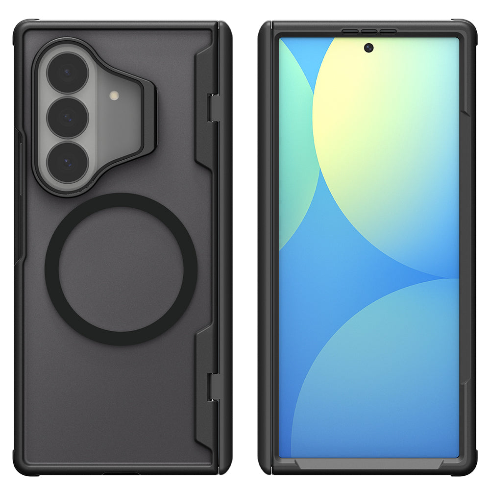 Capa MagSafe para Samsung Galaxy Z Fold8 Ultra F976, Spigen, Optik Armor Pro, Preta ACS11500