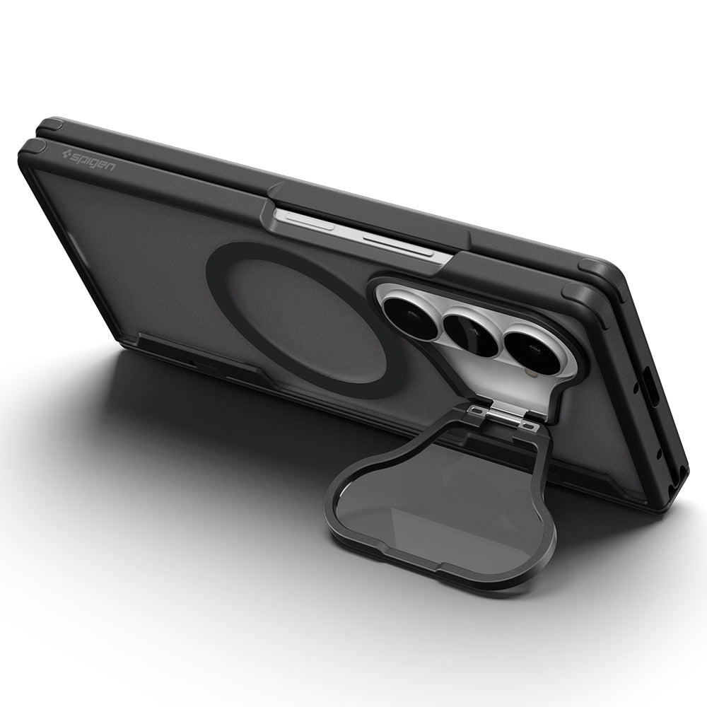 Capa MagSafe para Samsung Galaxy Z Fold8 Ultra F976, Spigen, Optik Armor Pro, Preta ACS11500