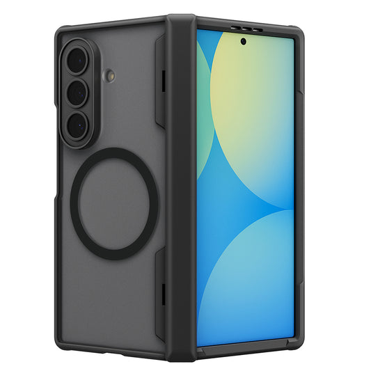Capa MagSafe para Samsung Galaxy Z Fold8 Ultra F976, Spigen, Ultra Hybrid Pro, Preto Satinado ACS12102