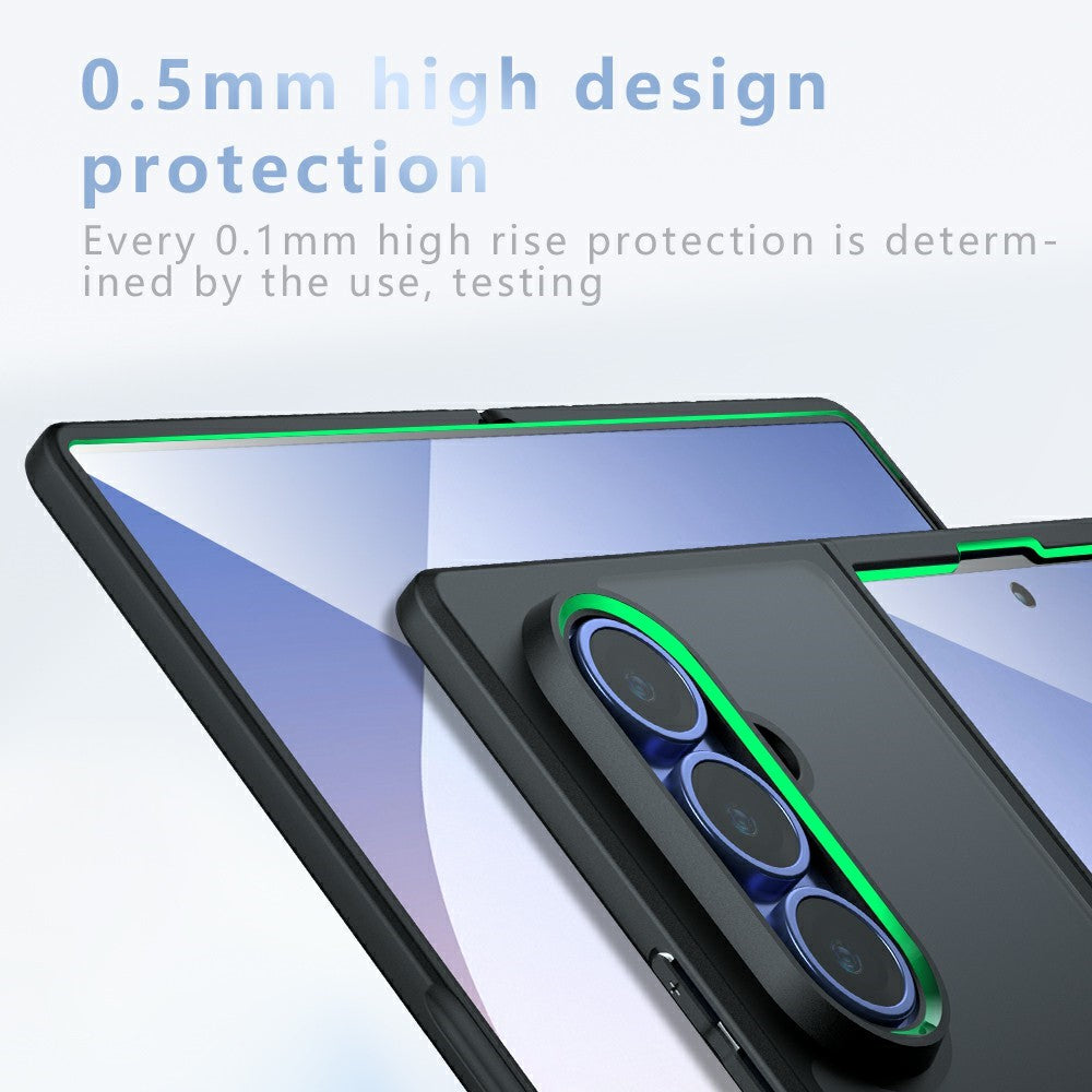 Capa MagSafe para Samsung Galaxy Z Fold8 Ultra F976, Techsuit, PureFrost, Preto Satinado