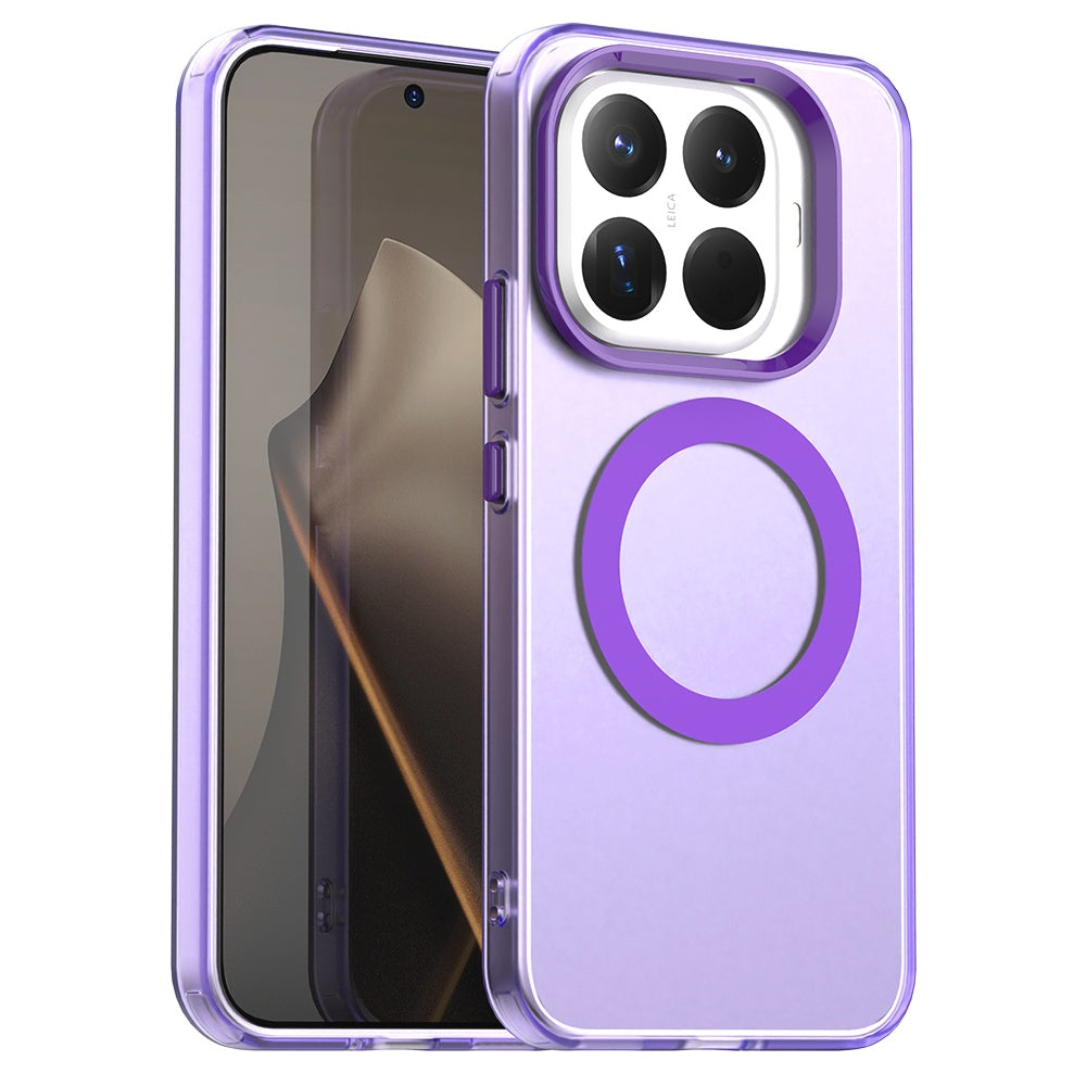 Capa MagSafe para Xiaomi 15T Pro, Techsuit, CandyCase, Roxo