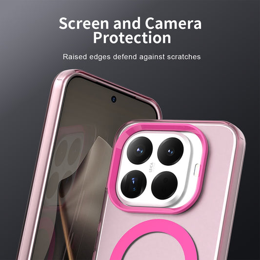 Capa MagSafe para Xiaomi 15T Pro, Techsuit, CandyCase, Rosa