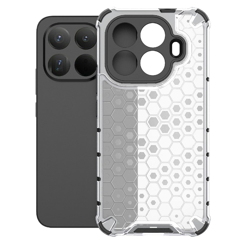 Capa MagSafe para Xiaomi 15T Pro, Techsuit, HoneyComb Shield, Branca