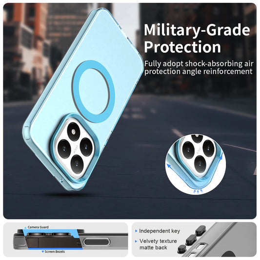 Capa MagSafe para Xiaomi 15T, Techsuit, CandyCase, Azul