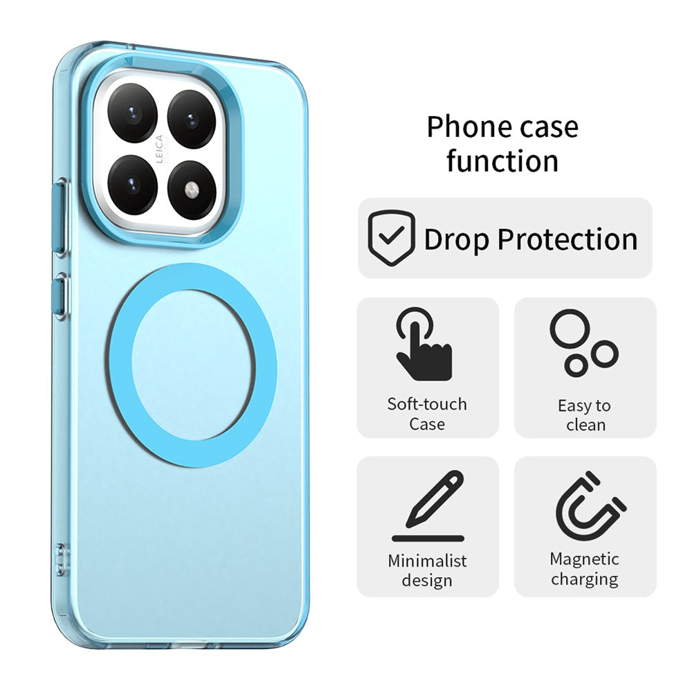 Capa MagSafe para Xiaomi 15T, Techsuit, CandyCase, Azul