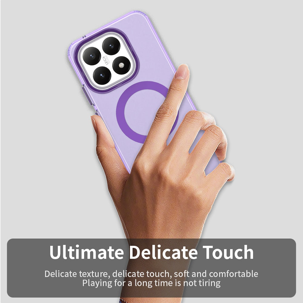 Capa MagSafe para Xiaomi 15T, Techsuit, CandyCase, Roxo