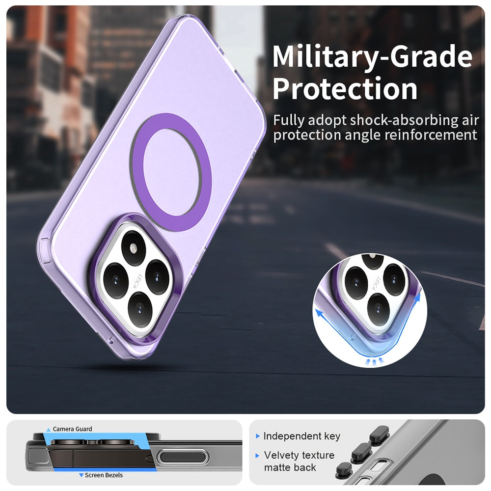 Capa MagSafe para Xiaomi 15T, Techsuit, CandyCase, Roxo