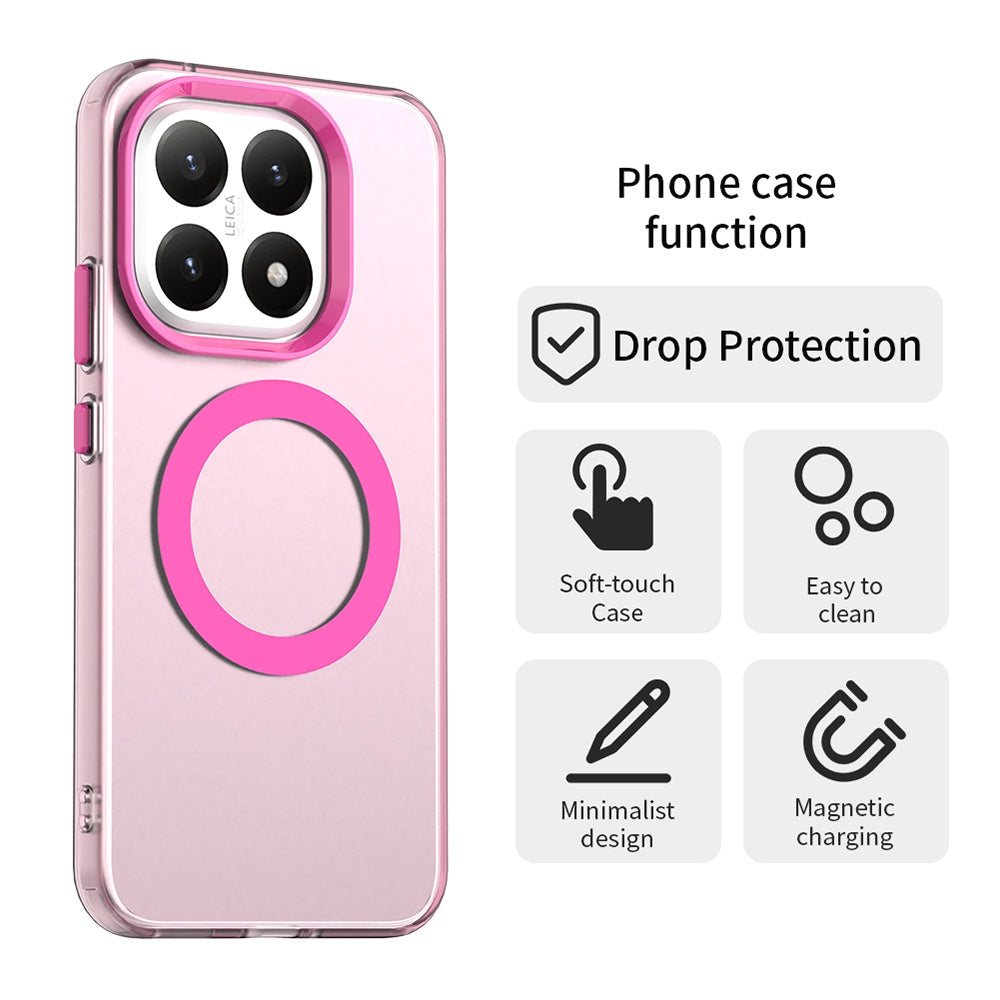 Capa MagSafe para Xiaomi 15T, Techsuit, CandyCase, Rosa