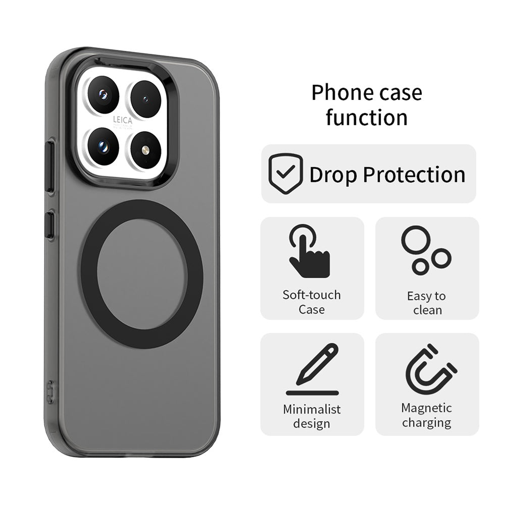 Capa MagSafe para Xiaomi 17, Techsuit, CandyCase, Preta