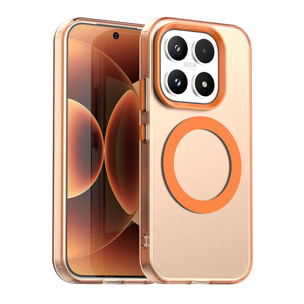 Capa MagSafe para Xiaomi 17, Techsuit, CandyCase, Laranja