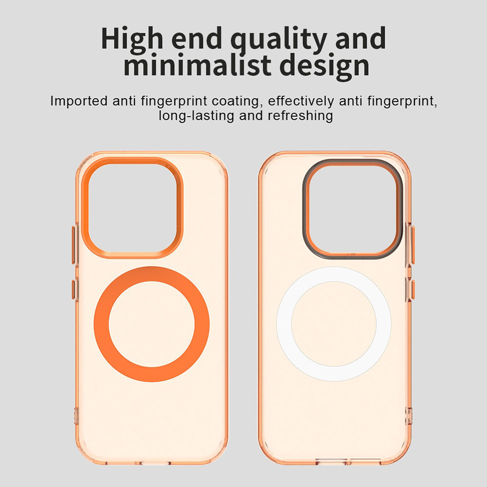 Capa MagSafe para Xiaomi 17, Techsuit, CandyCase, Laranja