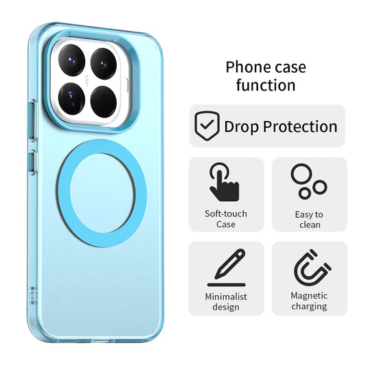 Capa MagSafe para Xiaomi 17T Pro, Techsuit, CandyCase, Azul
