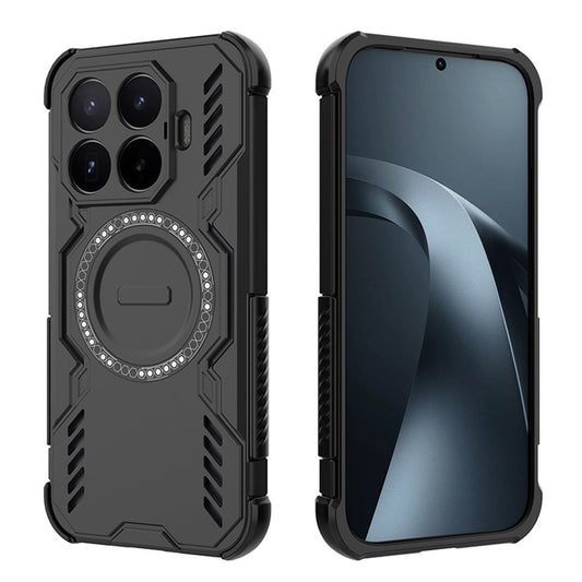 Capa MagSafe para Xiaomi 17T, Techsuit, ArmorMag, Preta