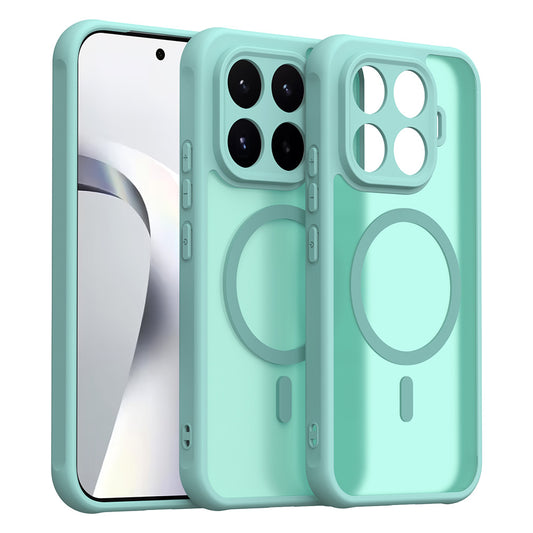 Capa MagSafe para Xiaomi 17T, Techsuit, HaloFrost II, Verde Claro