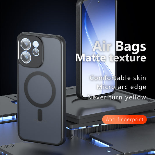 Capa MagSafe para Xiaomi 17T, Techsuit, PureFrost, Preto Satinado