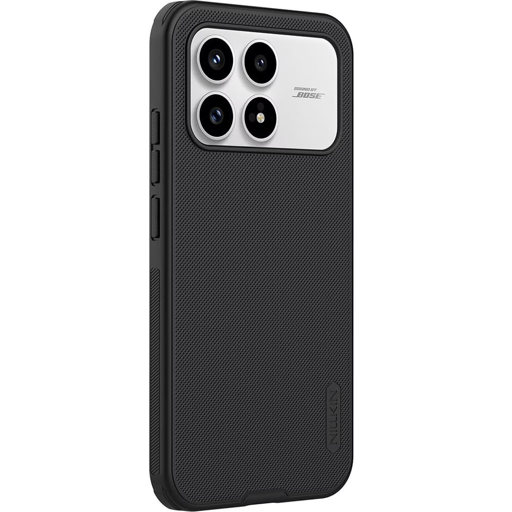 Capa MagSafe para Xiaomi Poco F8 Pro, Nillkin, Super Shield Pro, Preto Satinado
