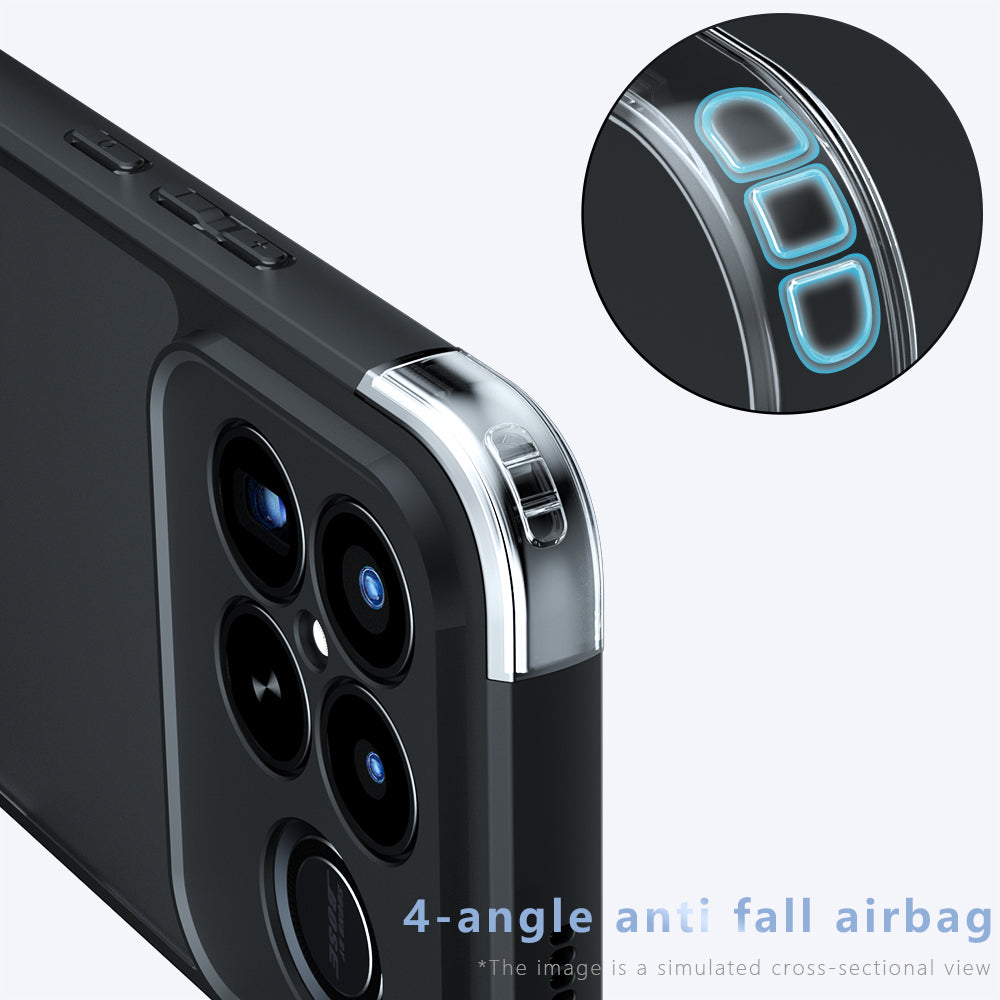 Capa MagSafe para Xiaomi Poco F8 Ultra, Techsuit, PureFrost, Preta Fosca
