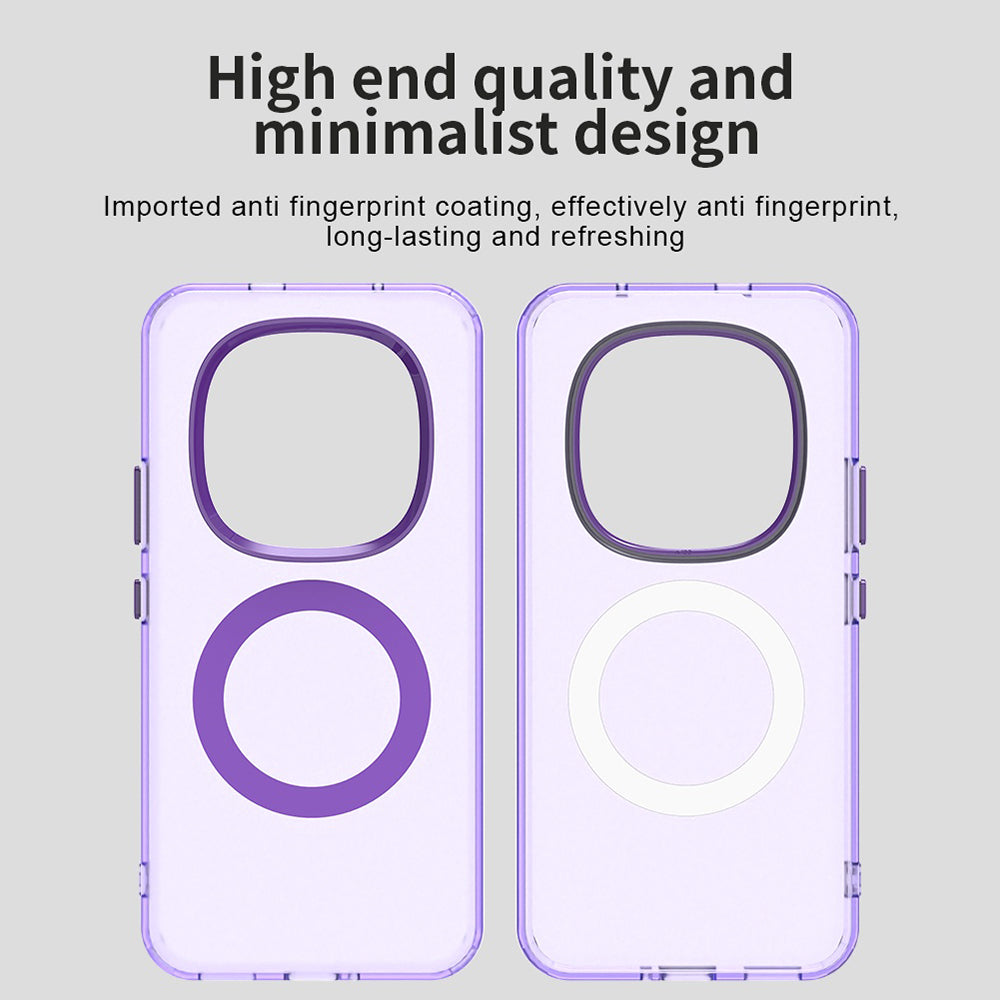Capa MagSafe para Xiaomi Poco M8 Pro / Redmi Note 15 Pro+ 5G, Techsuit, CandyCase, Roxo