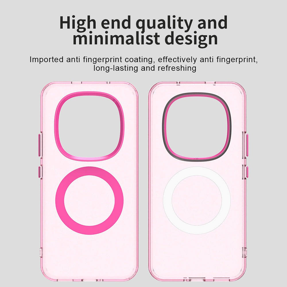 Capa MagSafe para Xiaomi Poco M8 Pro / Redmi Note 15 Pro+ 5G, Techsuit, CandyCase, Rosa