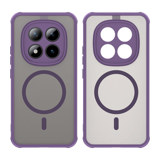 MagSafe Case for Xiaomi Poco M8 Pro / Redmi Note 15 Pro+ 5G, Techsuit, HaloFrost II, Purple