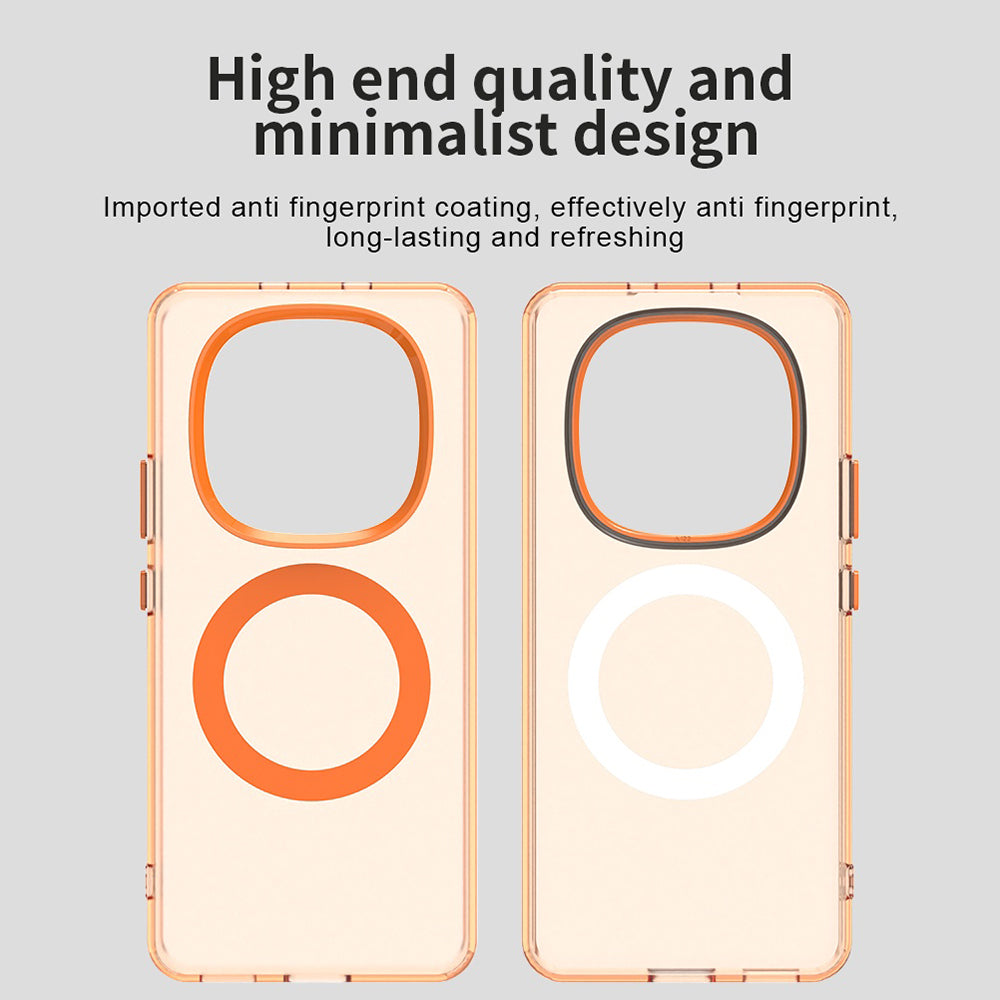 MagSafe Case for Xiaomi Poco M8 / Redmi Note 15 5G / Note 15 4G, Techsuit, CandyCase, Orange
