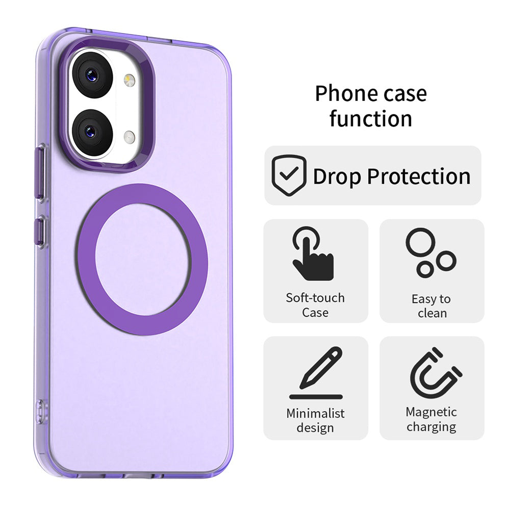 MagSafe Case for Xiaomi Poco X8 Pro Max, Techsuit, CandyCase, Purple