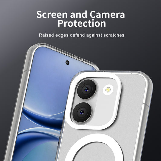 Capa MagSafe para Xiaomi Poco X8 Pro, Techsuit, CandyCase, Branca