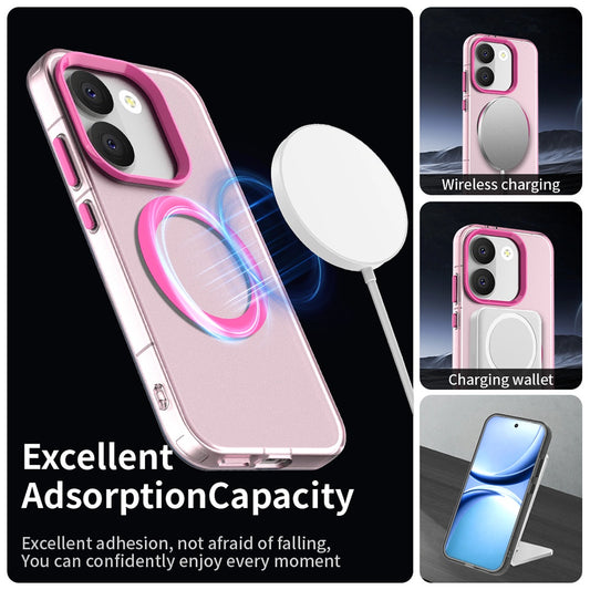 Capa MagSafe para Xiaomi Poco X8 Pro, Techsuit, CandyCase, Rosa