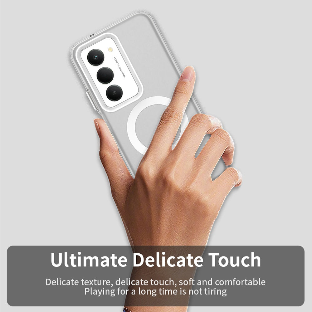 Capa MagSafe para Xiaomi Redmi 15 5G / 15 4G, Techsuit, CandyCase, Branca