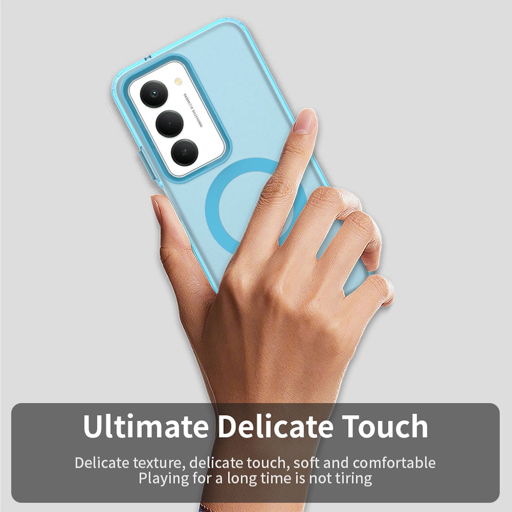 Capa MagSafe para Xiaomi Redmi 15 5G / 15 4G, Techsuit, CandyCase, Azul