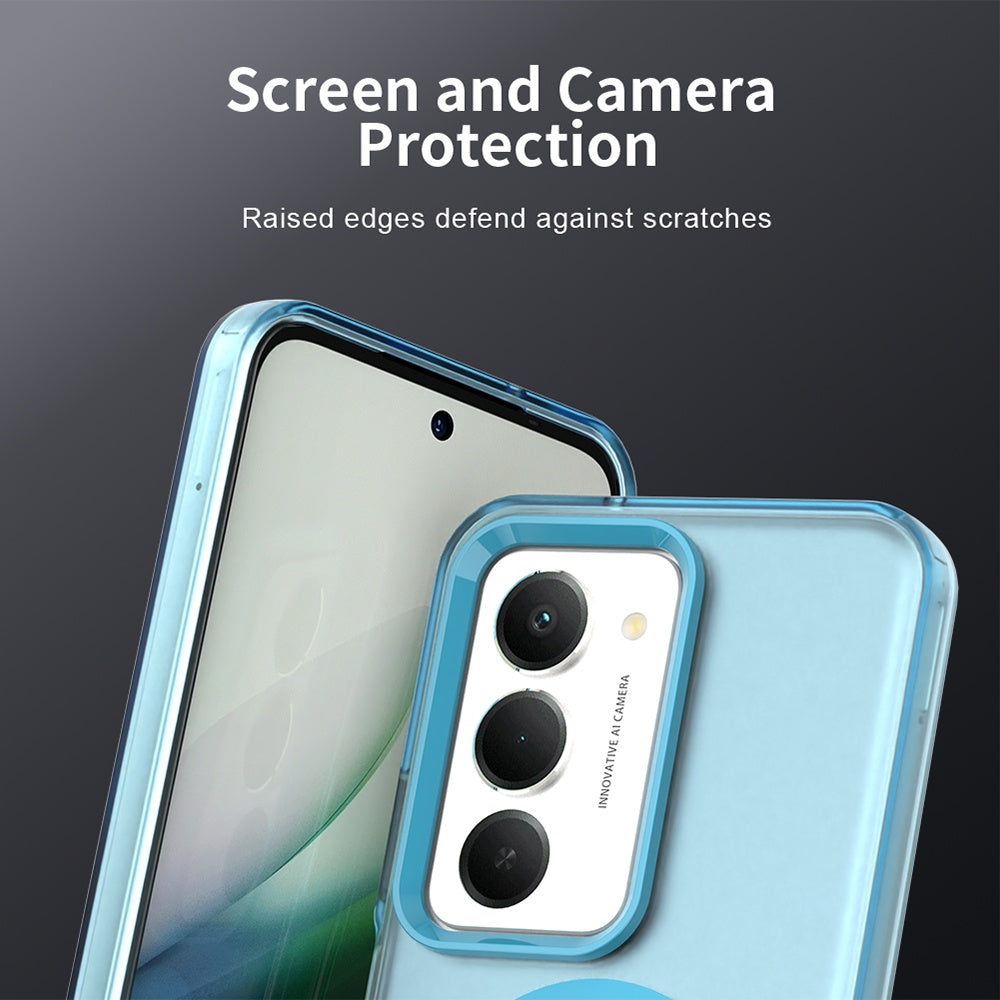 Capa MagSafe para Xiaomi Redmi 15 5G / 15 4G, Techsuit, CandyCase, Azul