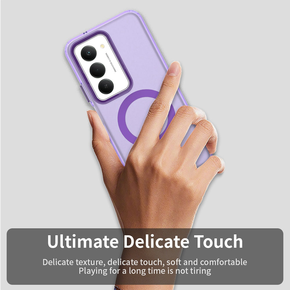 Capa MagSafe para Xiaomi Redmi 15 5G / 15 4G, Techsuit, CandyCase, Roxo