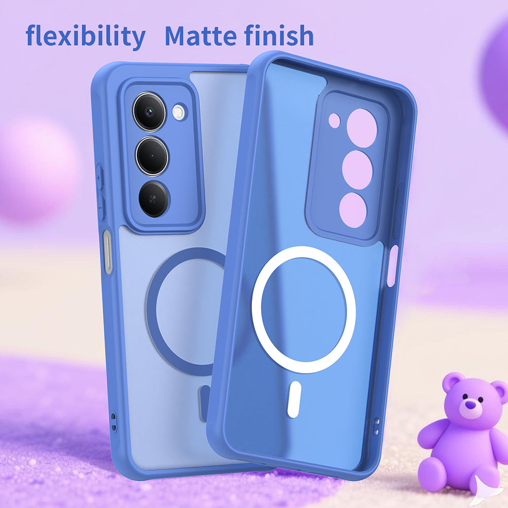 Capa MagSafe para Xiaomi Redmi 15 5G / 15 4G, Techsuit, HaloFrost II, Azul