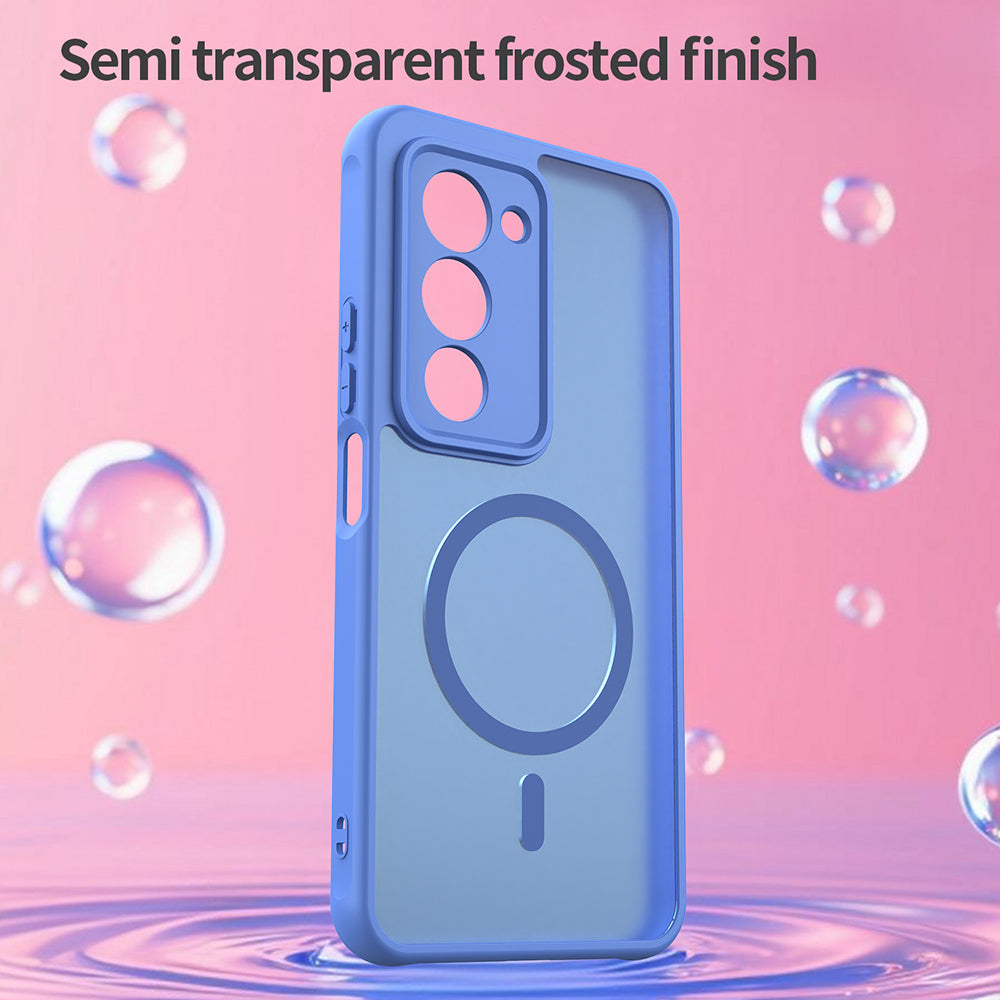 Capa MagSafe para Xiaomi Redmi 15 5G / 15 4G, Techsuit, HaloFrost II, Azul