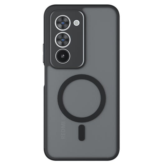 Capa MagSafe para Xiaomi Redmi 15 5G / 15 4G, Techsuit, PureFrost, Preta Fosca Satinada