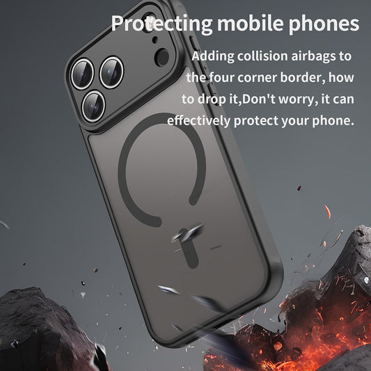 Capa MagSafe para Xiaomi Redmi 15C 5G / 15C 4G, Techsuit, HaloFrost II, Azul-marinho