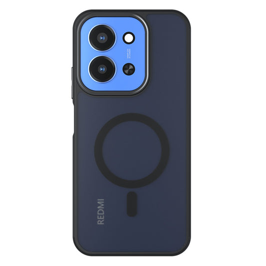 Capa MagSafe para Xiaomi Redmi 15C 5G / 15C 4G, Techsuit, PureFrost, Preta Fosca