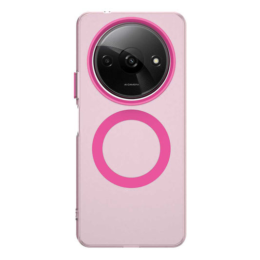 Capa MagSafe para Xiaomi Redmi A3x / A3, Techsuit, CandyCase, Rosa