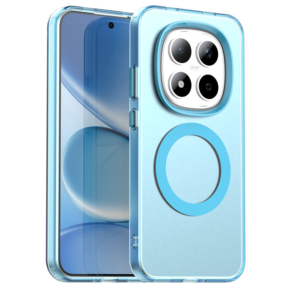 Capa MagSafe para Xiaomi Redmi Note 15 Pro 5G, Techsuit, CandyCase, Azul