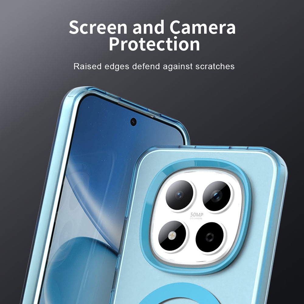Capa MagSafe para Xiaomi Redmi Note 15 Pro 5G, Techsuit, CandyCase, Azul