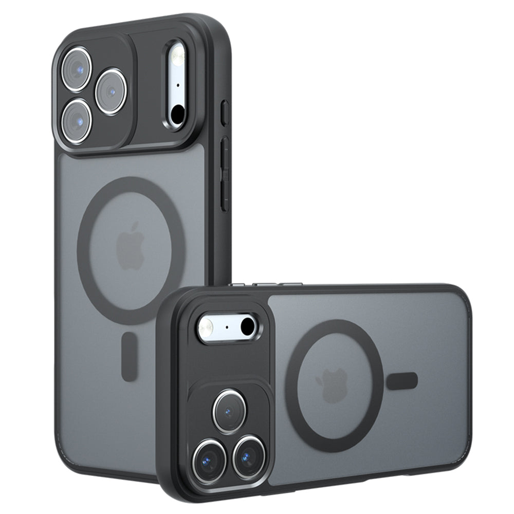 Capa MagSafe para Apple iPhone 17 Pro Max, Techsuit, PureFrost, Preto Satinado