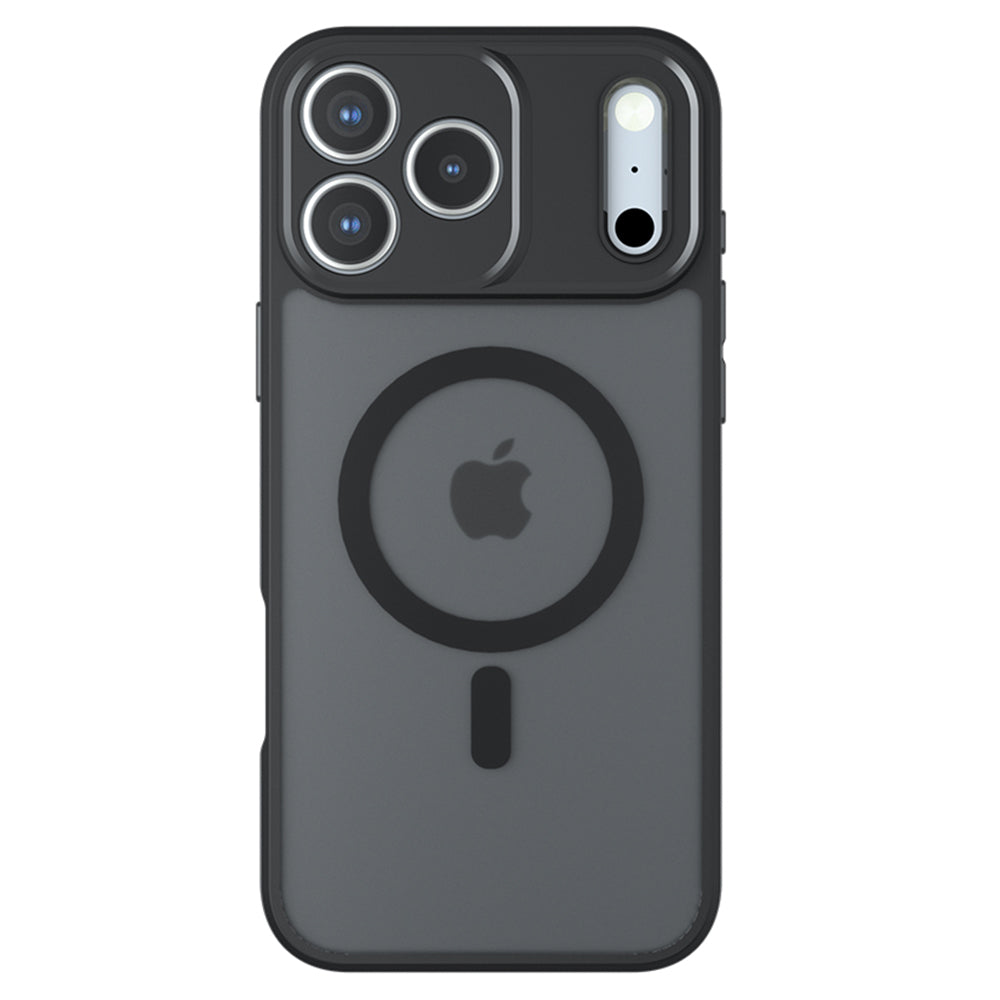 Capa MagSafe para Apple iPhone 17 Pro Max, Techsuit, PureFrost, Preto Satinado