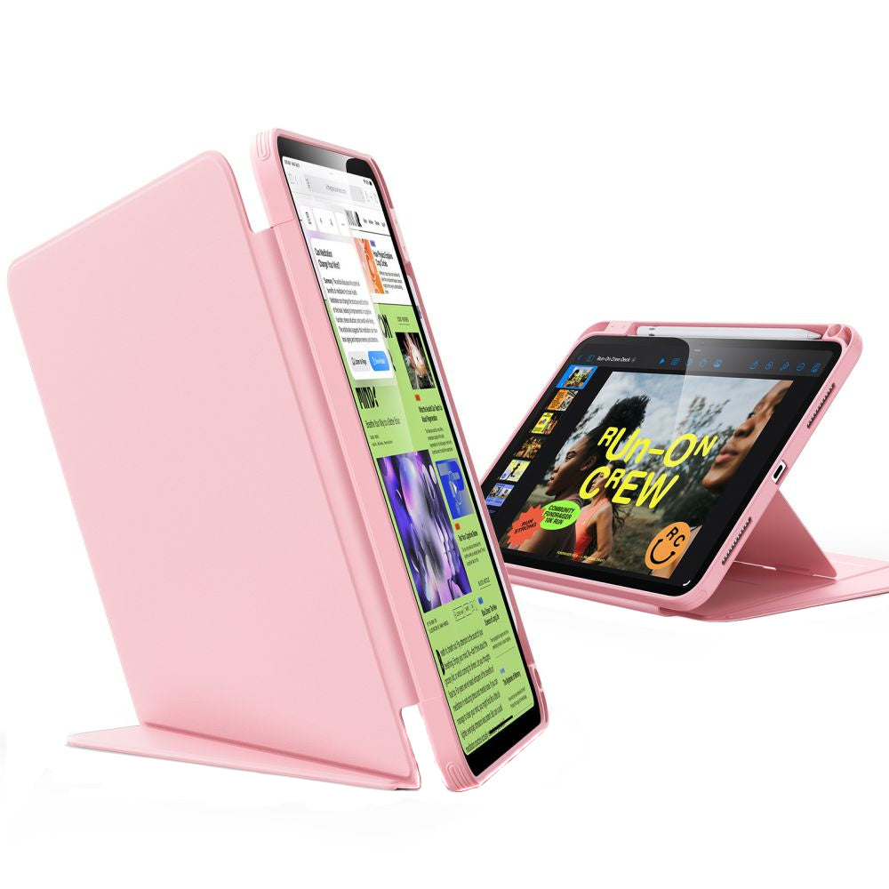 Capa para Apple iPad (2025) / (2022), ESR, Flip Hybrid, Rosa