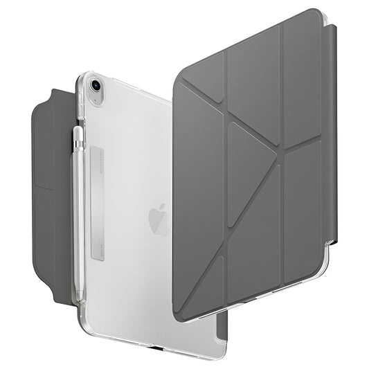 Capa para Apple iPad (2025), UNIQ, Camden Click, Cinza