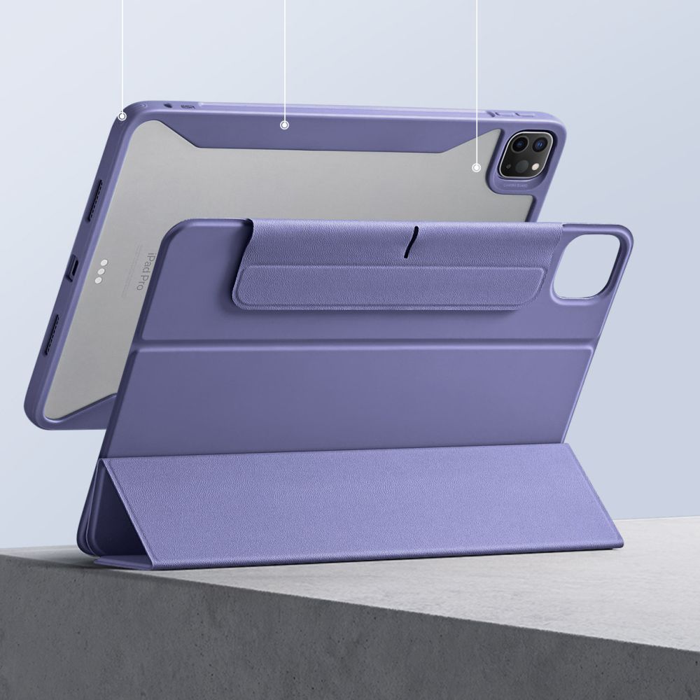 Capa para Apple iPad Pro 13 (2024), ESR, Rebound Hybrid, Roxo