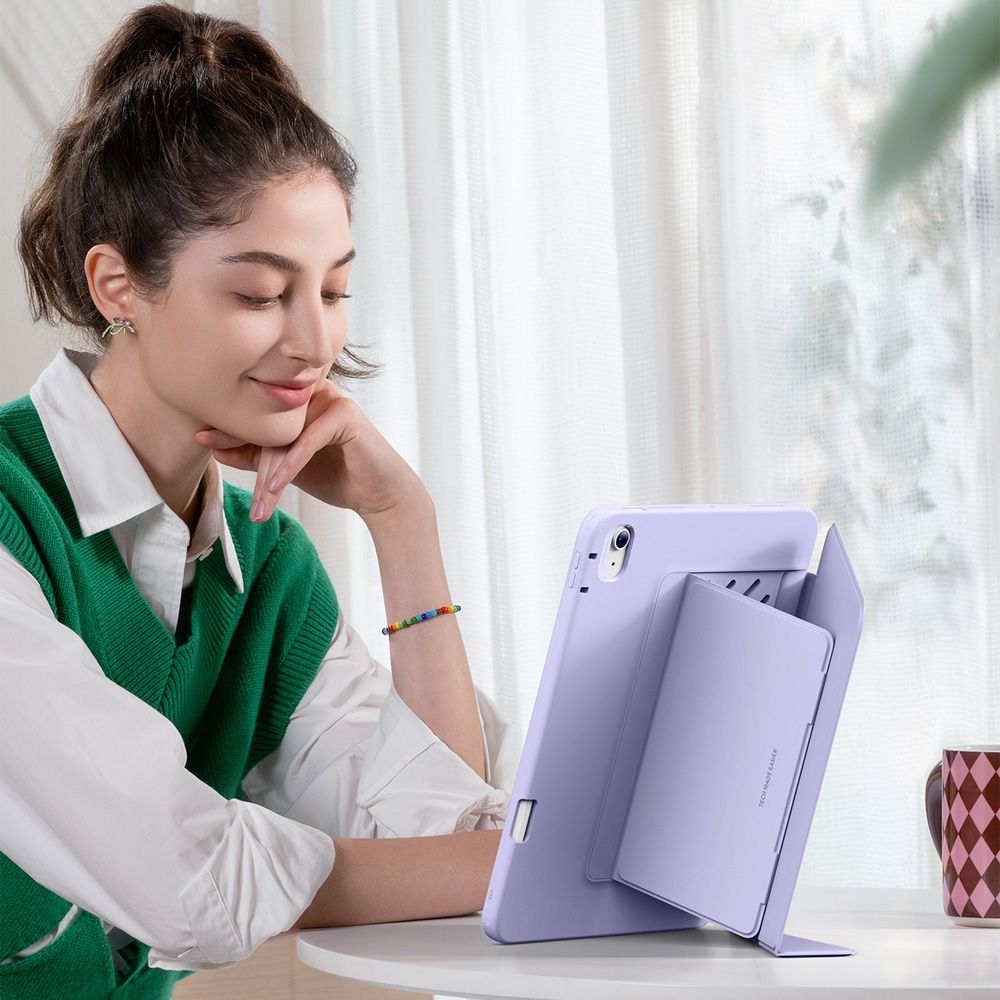 Capa para Apple iPad Air 11 (2026) / iPad Air 11 (2025) / Air 11 (2024) / Air (2022) / Air (2020), ESR, Flip Hybrid, Violeta