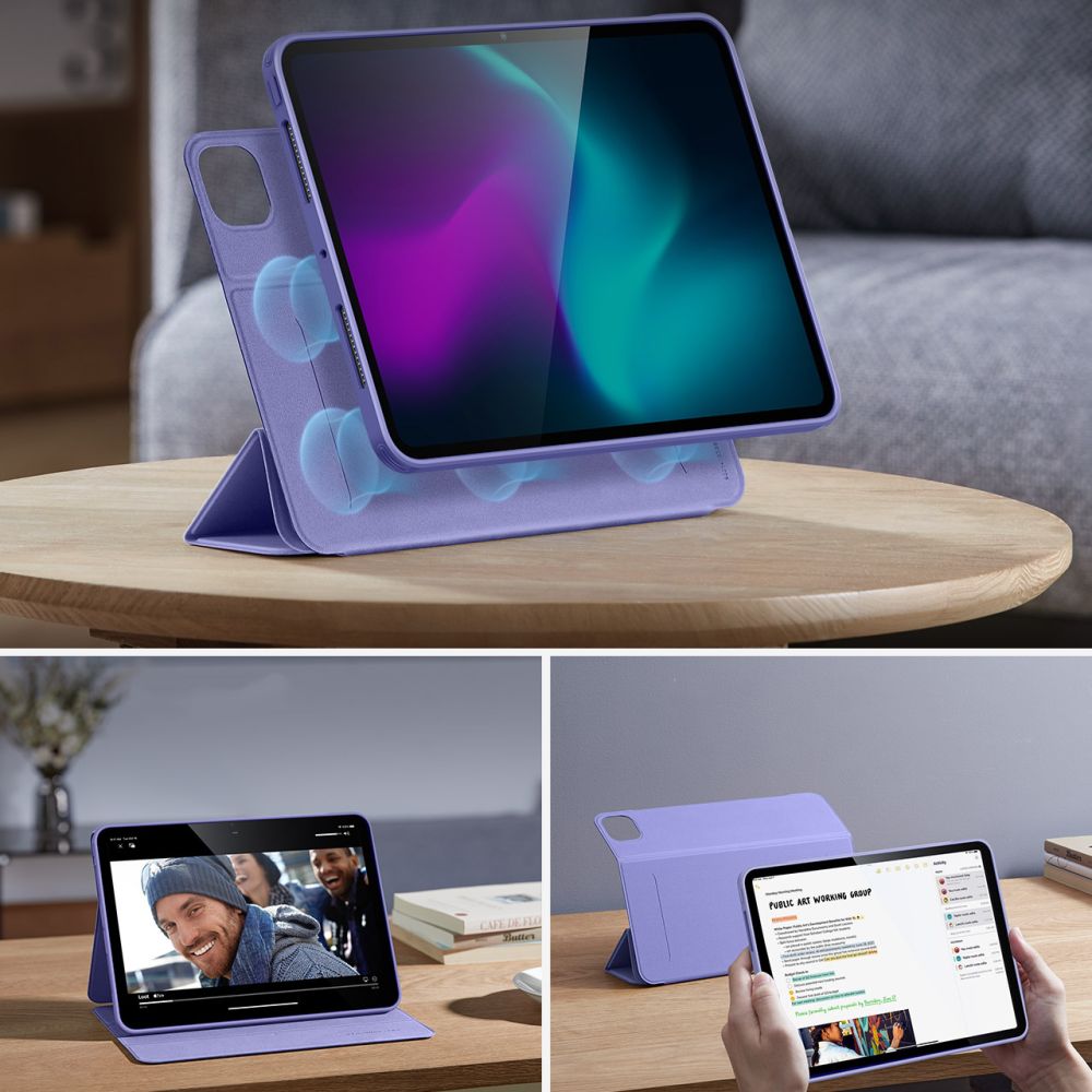 Capa para Apple iPad Pro 13 (2024), ESR, Rebound Hybrid, Roxo