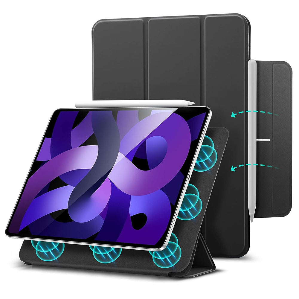 Capa para Apple iPad Air 11 (2024) / Air (2022) / Air (2020) / Pro 11 (2018), ESR, Rebound, Preta