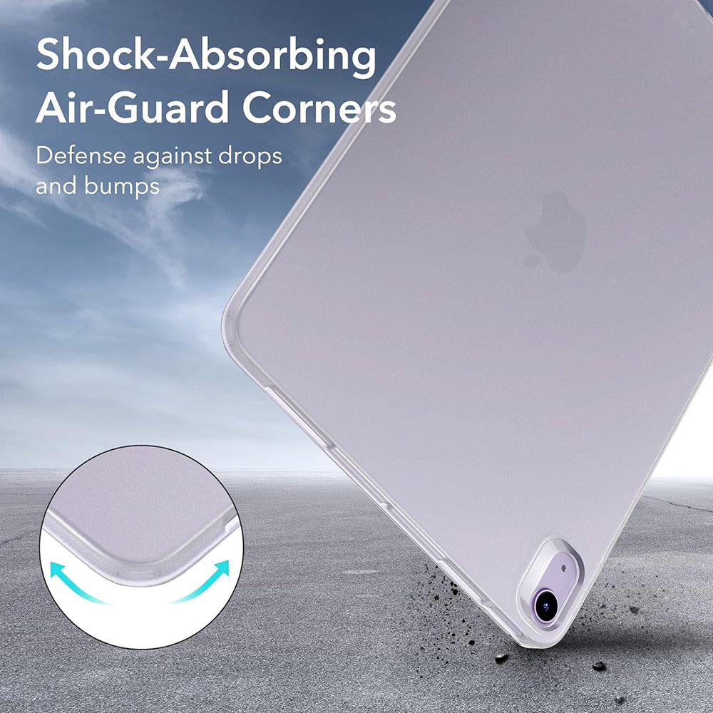 Capa para Apple iPad Air 11 (2026) / iPad Air 11 (2025) / Air 11 (2024) / Air (2022) / Air (2020), ESR, Project Zero, Preto Satinado