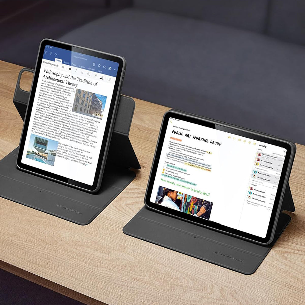 Capa para Apple iPad Air 11 (2026) / iPad Air 11 (2025) / Air 11 (2024) / Air (2022) / Air (2020), ESR, Rebound Hybrid, Cinzento